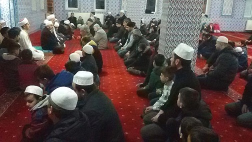 Altınovalı öğrenciler camide buluştu