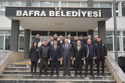 MHP Samsun Heyeti Bafra’ya Çıkarma Yaptı