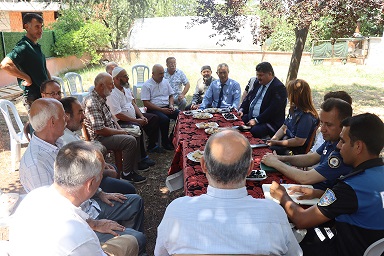 YALOVA DA TOPLUM DESDEK ŞUBE HALKLA  BULUŞTU