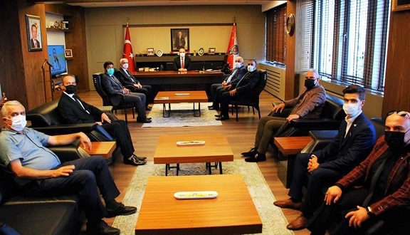BBP GAZİANTEP İL TEŞKİLATINDAN EMNİYET MÜDÜRÜ BAŞBUĞ’A ZİYARET