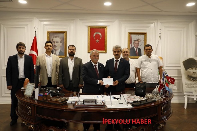SAADET PARTİSİ İL YÖNETİMİNDEN BAŞKAN DEMİRTAŞ’A ZİYARET