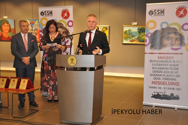 Saküder Gaziantep Sanat Buluşması Resim Sergisi Düzenlendi 