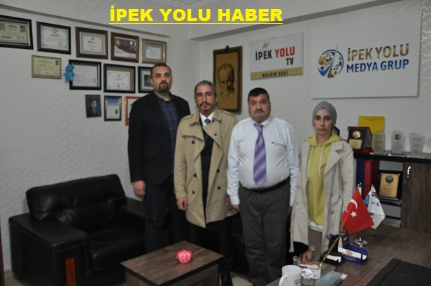 ZAFER PARTİSİN’DEN İPEK YOLU MEDYA GRUP YÖNETİM KURULUBAŞKANI ALİ DUYSAK’A ZİYARET