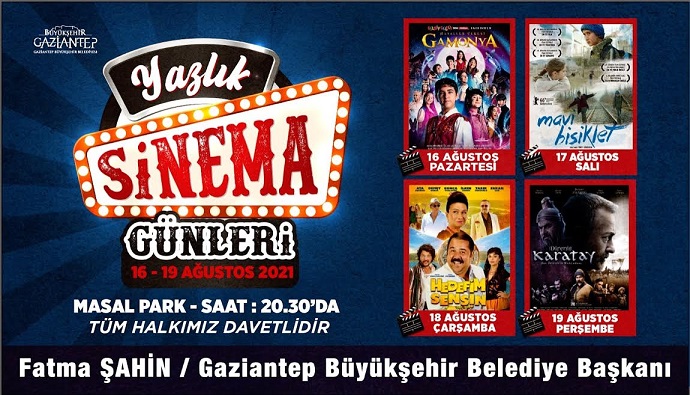  BÜYÜKŞEHİR’DEN YAZLIK SİNEMA GÜNLERİ