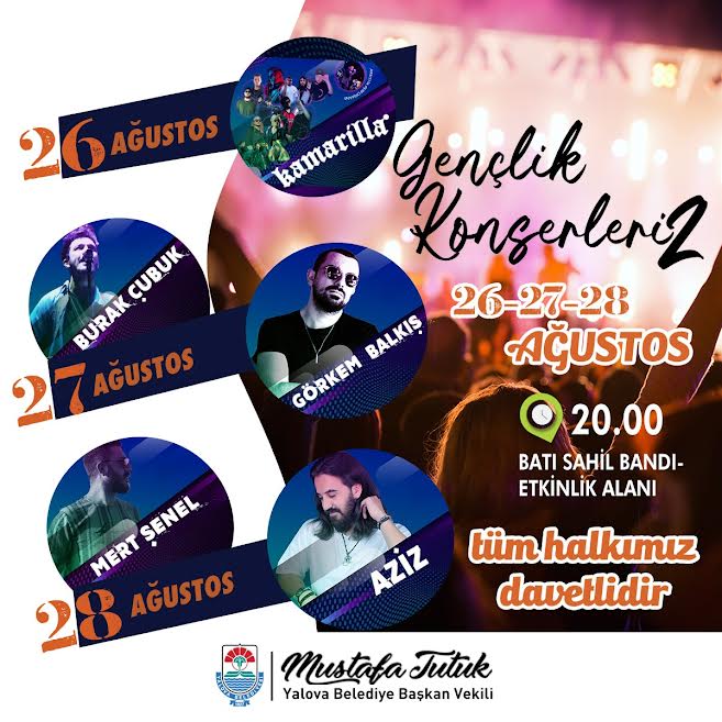 GENÇLİK KONSERLERİNİN İKİNCİSİ BAŞLIYOR