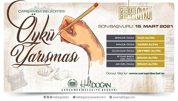 ÇARŞAMBA BELEDİYESİ ÖYKÜ YARIŞMASI BAŞVURULARI BAŞLADI