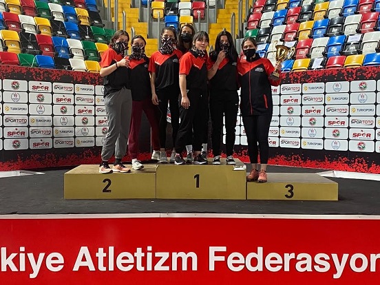 -BÜYÜKŞEHİR SPORCULARI, GAZİ ŞEHRE TÜRKİYE 3’ÜNCÜLÜĞÜ GETİRDİ
